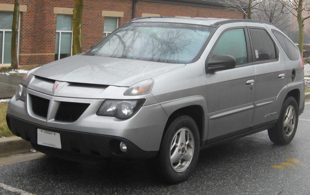 Figure 1: Pontiac Aztek (2005) https://en.wikipedia.org/wiki/Pontiac_Aztek