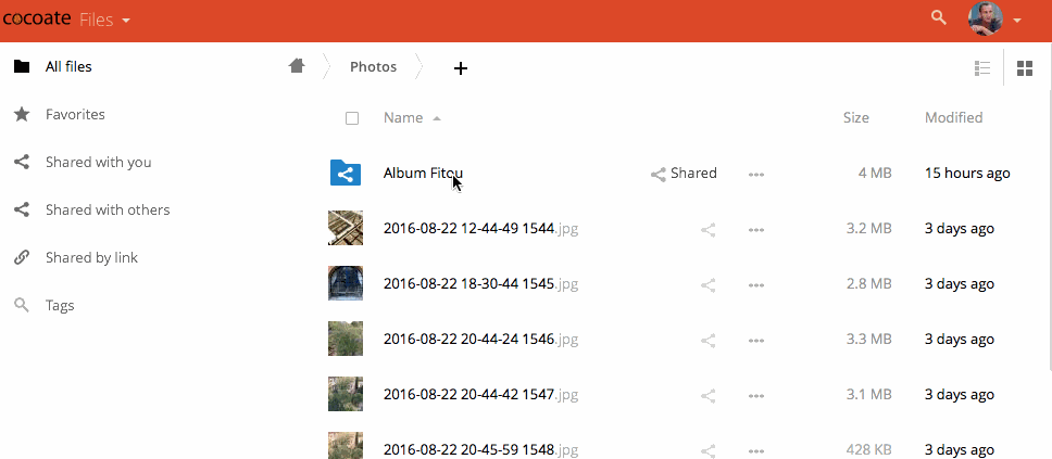 Nextcloud - Move files