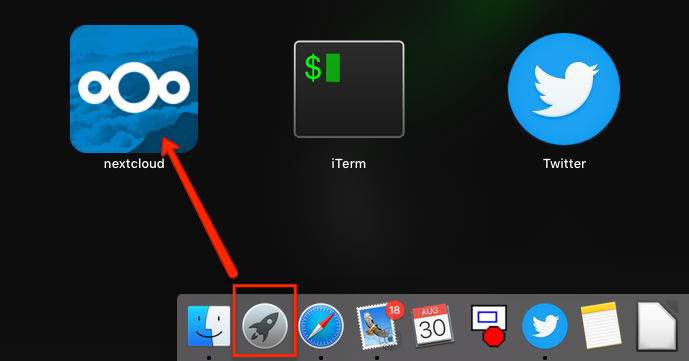 Nextcloud - Launcher