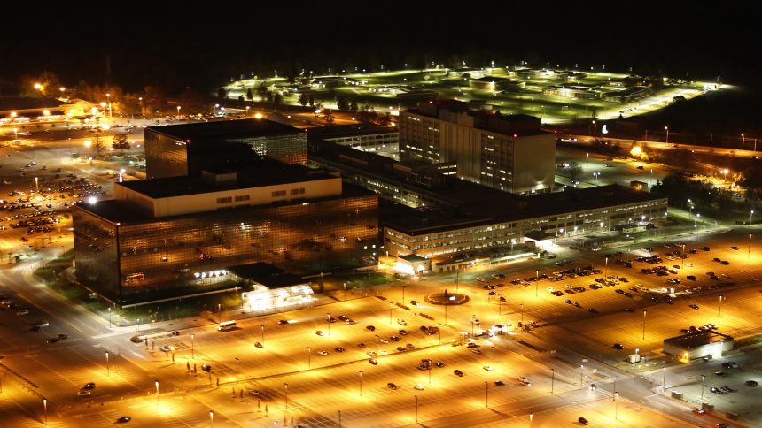 National Security Agency, in Fort Meade, Maryland, 2013 CC BY-SA 2.0 via flickr/Trevor Paglen