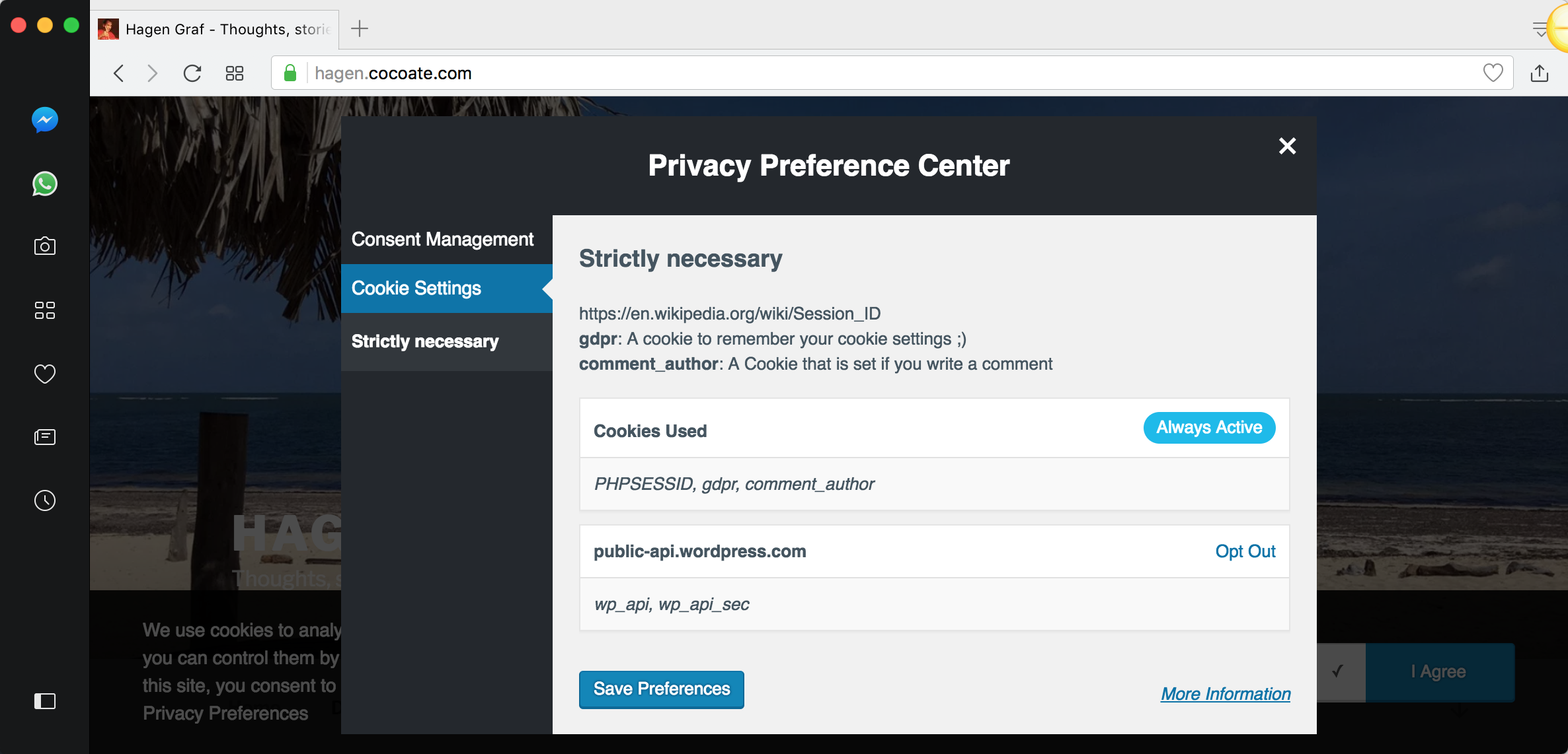 Privacy Preference Center