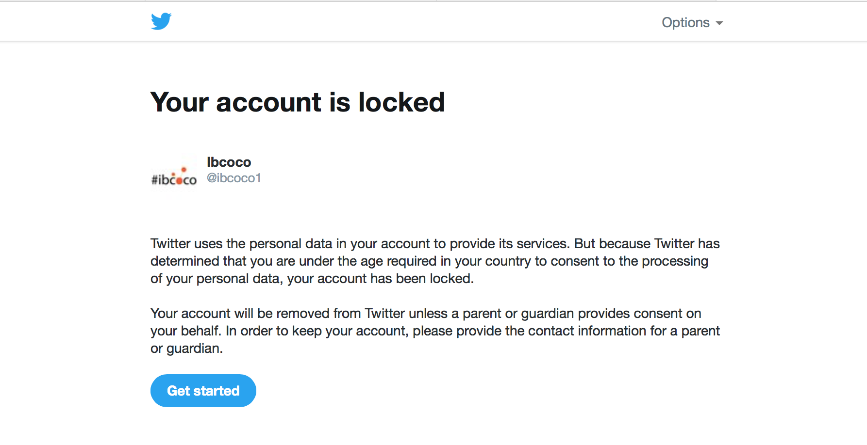 Why Twitter blocked and deleted our @ibcoco1 Twitter Account